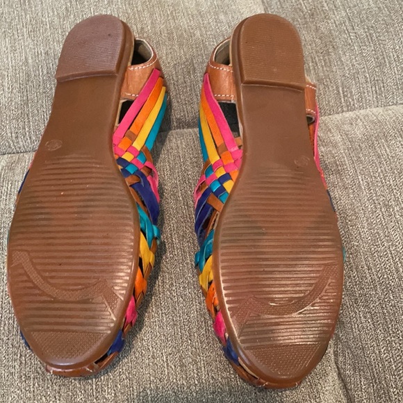 Multicolor Mexican leather sandal - Picture 4 of 6